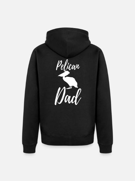 Pelican - Unisex Premium Bio Zip Hoodie - Schwarz