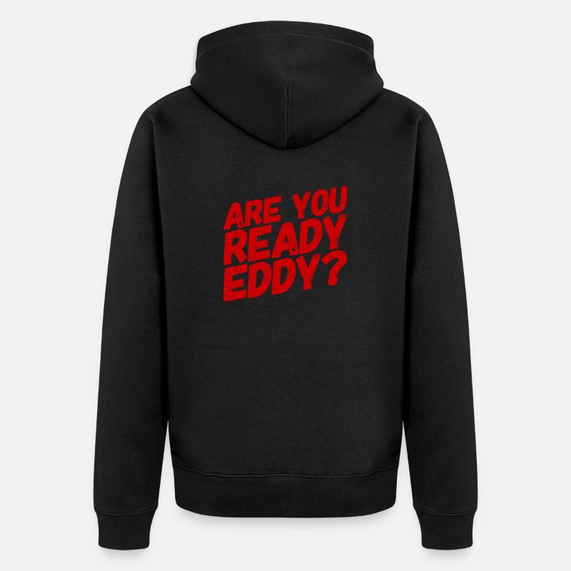 C’est parti - Veste à capuche bio Premium Unisexe - noir