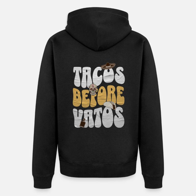 Taco - Veste à capuche bio Premium Unisexe - noir