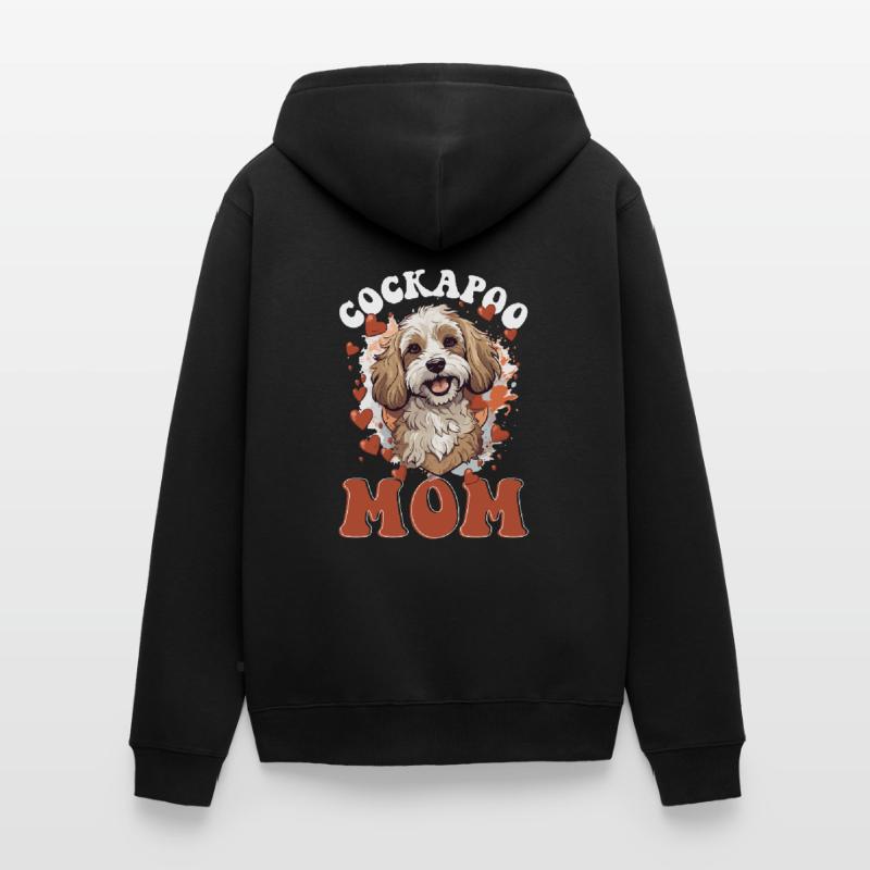Cockapoo Race de chien Cockapoo Maman Cockapoo Veste à capuche bio Premium Unisexe