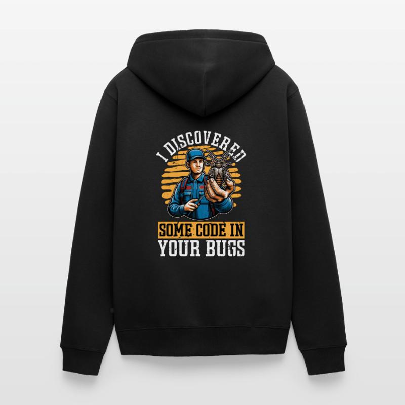 J’ai découvert des bugs de pulvérisation de code Veste à capuche bio Premium Unisexe