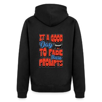 Behavioral Therapist It's A Good Behavioral Tech - Unisex Premium Organic Zip Hoodie - black - Back - Nico (187cm)