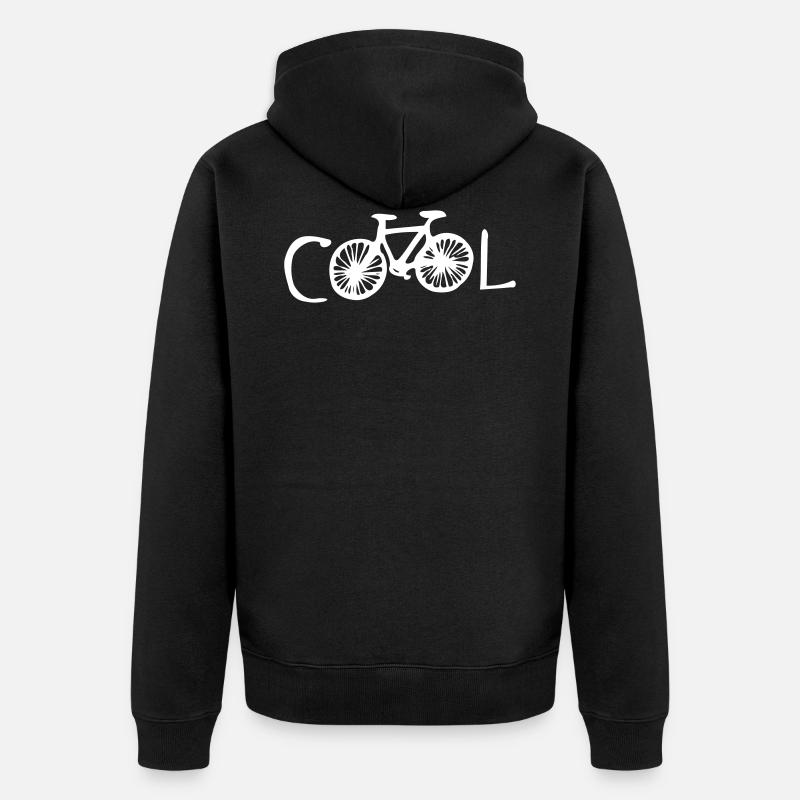 vélo cool - Veste à capuche bio Premium Unisexe - noir