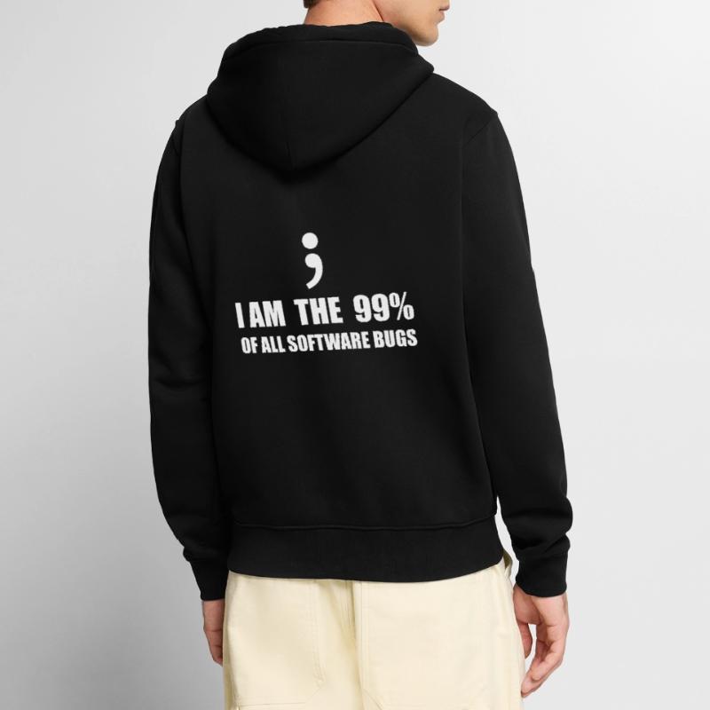 Computer Scientist Programmer Unisex Premium Organic Zip Hoodie