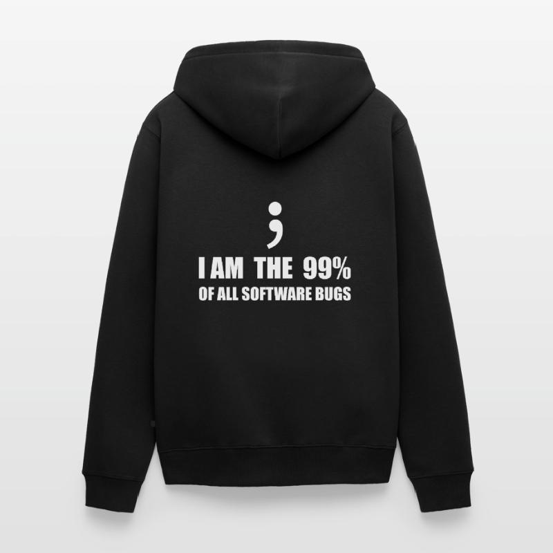 Computer Scientist Programmer Unisex Premium Organic Zip Hoodie
