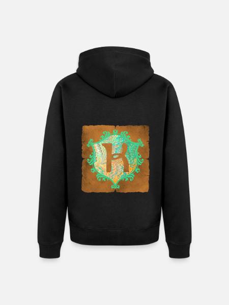 e 36 k - Veste à capuche bio Premium Unisexe - noir