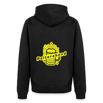 Bachelor Party Wedding Bachelor - Unisex Premium Organic Zip Hoodie - black - Back - Nico (187cm)