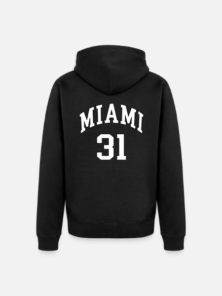 Miami 31 - Unisex Premium Organic Zip Hoodie - black