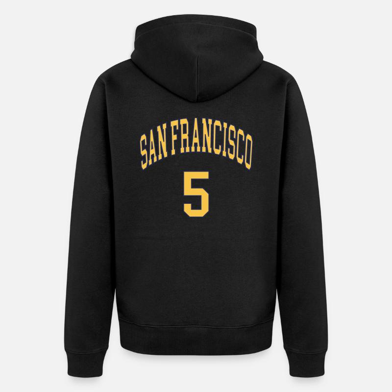 San Francisco 5 - Veste à capuche bio Premium Unisexe - noir