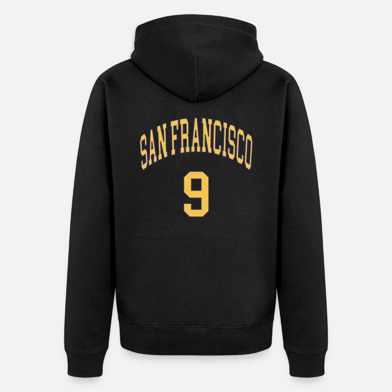 San Francisco 9 - Veste à capuche bio Premium Unisexe - noir