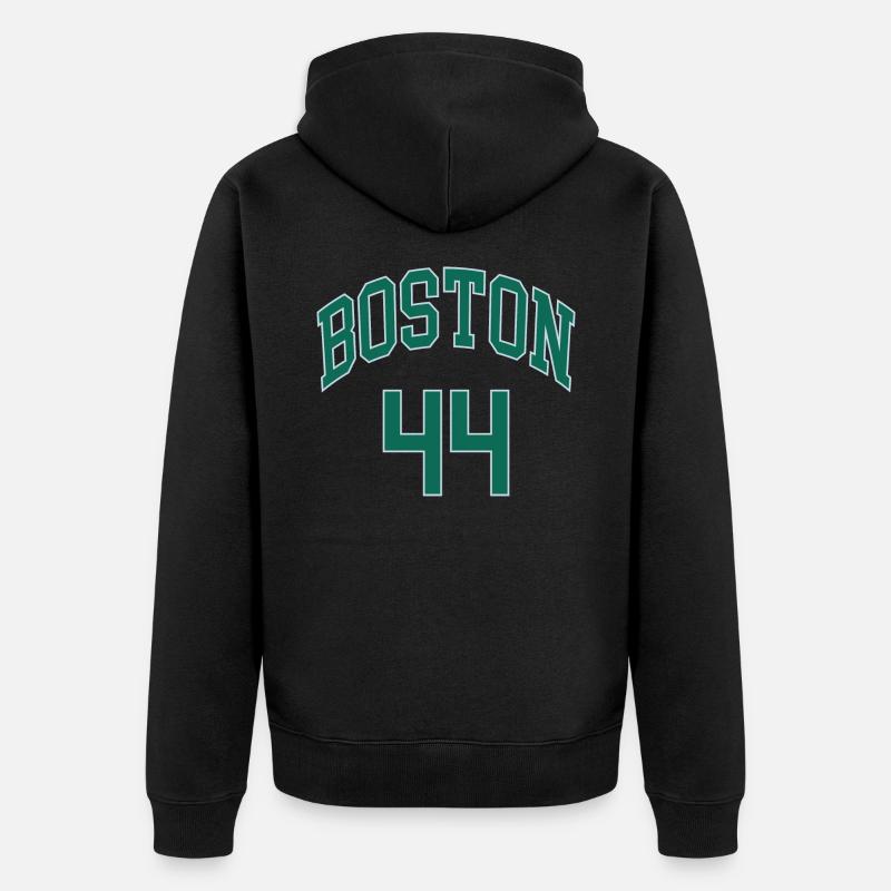 Boston 44 - Veste à capuche bio Premium Unisexe - noir