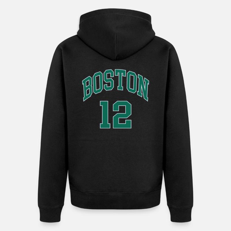 Boston 12 - Veste à capuche bio Premium Unisexe - noir