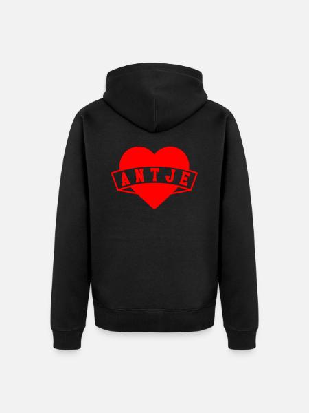 Contact Press / Media - Unisex Premium Organic Zip Hoodie - black