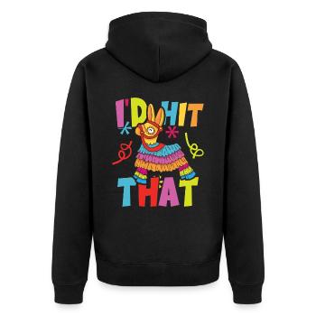 J’avais frappé cette Pinata Mexican Cinco de Mayo Party - Veste à capuche bio Premium Unisexe - noir - Dos - Nico (187cm)