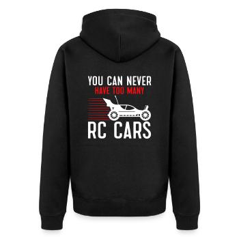 Vous n’avez jamais assez de voitures RC - Veste à capuche bio Premium Unisexe - noir - Dos - Nico (187cm)