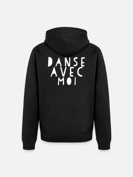 Danse Avec Moi - Dance Shirts - Unisex Premium Organic Zip Hoodie - black
