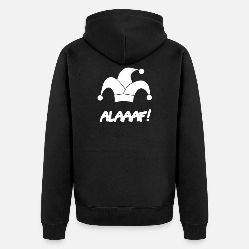 carnaval - Veste à capuche bio Premium Unisexe - noir