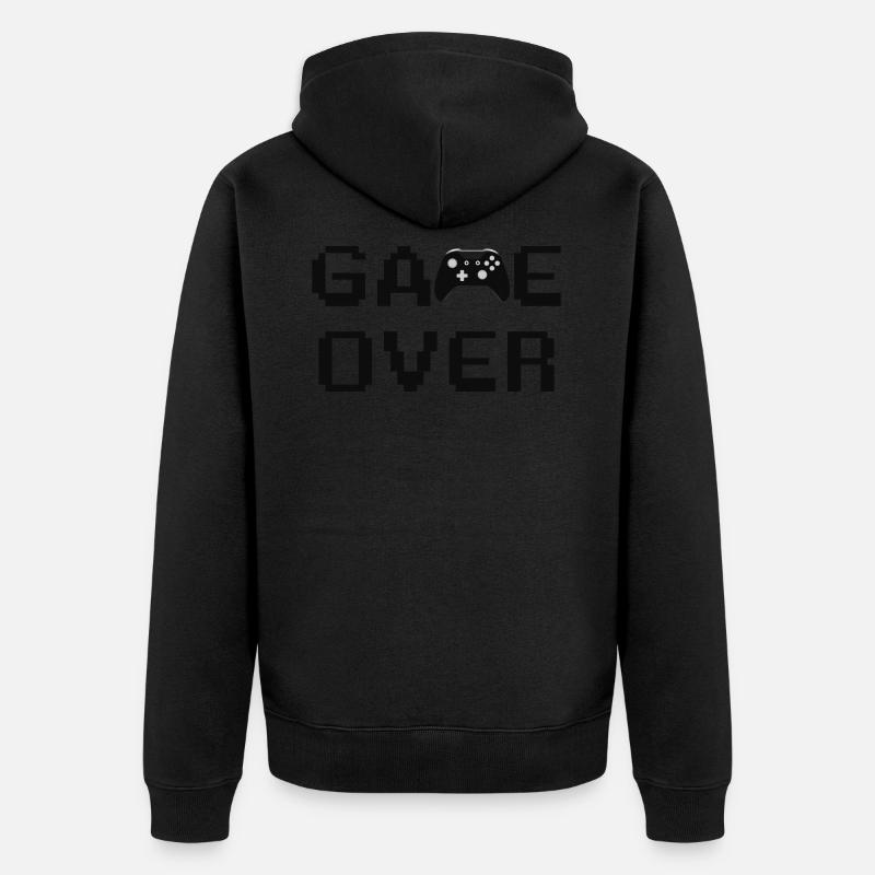 Manette Game Over - Veste à capuche bio Premium Unisexe - undefined