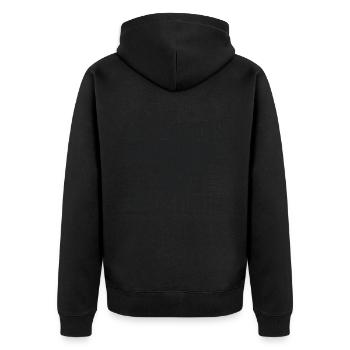 les légendes sont nées en novembre 1983, Cadeau. - Veste à capuche bio Premium Unisexe - noir - Dos - Nico (187cm)