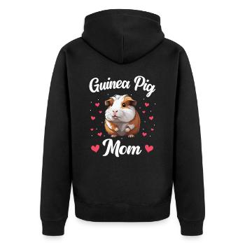 Cobaye - Veste à capuche bio Premium Unisexe - noir - Dos - Nico (187cm)
