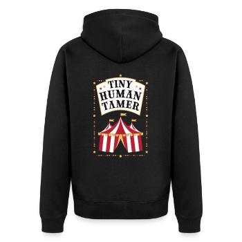 Cirque Carnaval Carnaval - Veste à capuche bio Premium Unisexe - noir - Dos - Nico (187cm)