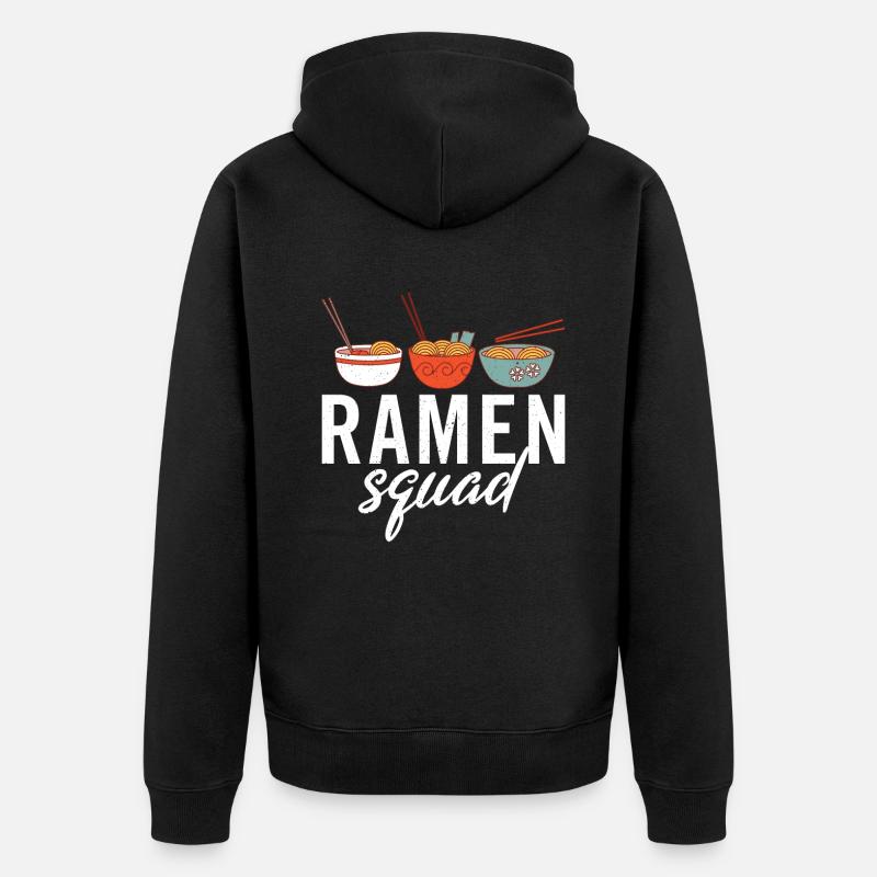 Ramen Lover - Veste à capuche bio Premium Unisexe - noir