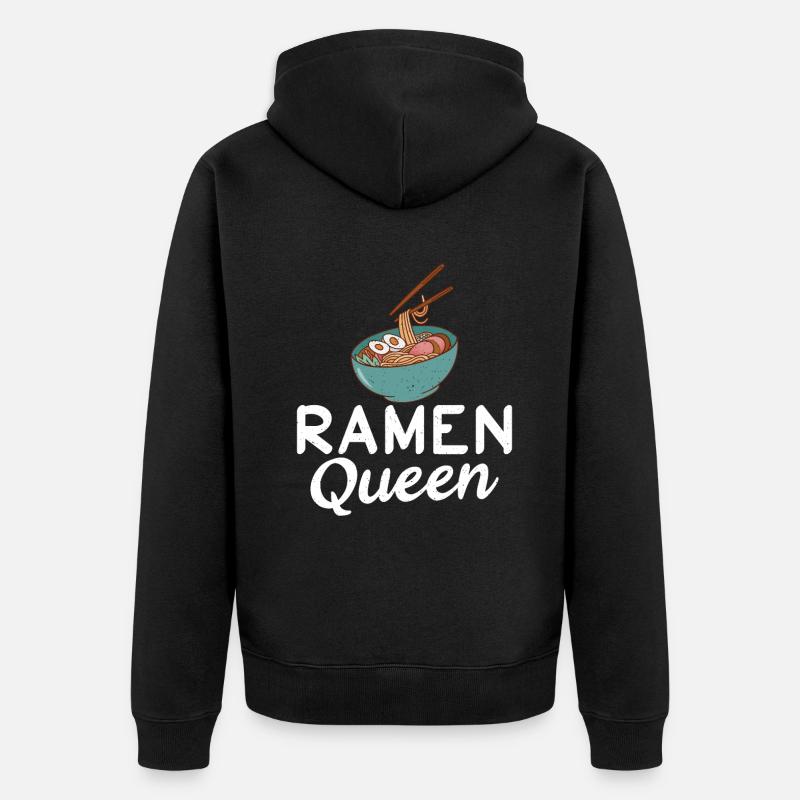 Ramen Lover - Veste à capuche bio Premium Unisexe - noir
