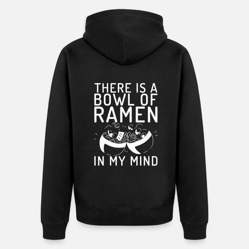 Ramen Lover - Veste à capuche bio Premium Unisexe - noir