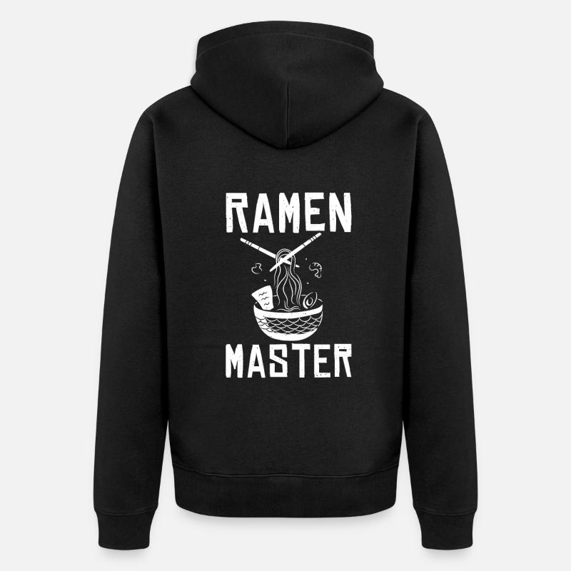 Ramen Lover - Veste à capuche bio Premium Unisexe - noir