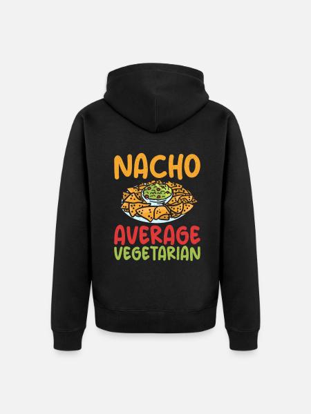 Vegetable Lover Vegetarian Gifts - Unisex Premium Organic Zip Hoodie - black