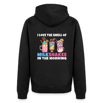 J’adore Milkshakes Milkshake Gift - Veste à capuche bio Premium Unisexe - noir - Dos - Nico (187cm)