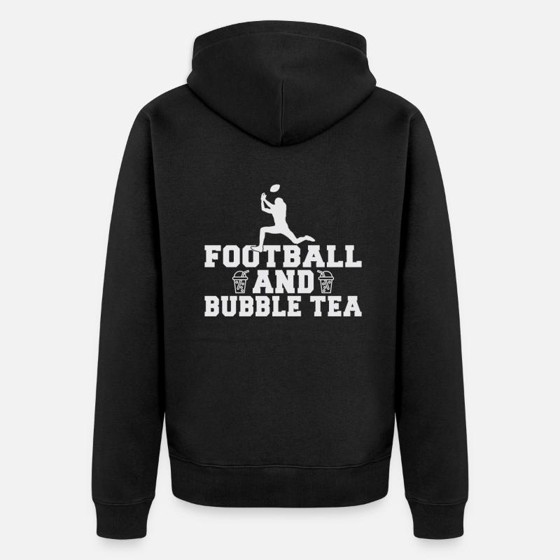 Bubble Tea Lover Cadeau - Veste à capuche bio Premium Unisexe - noir