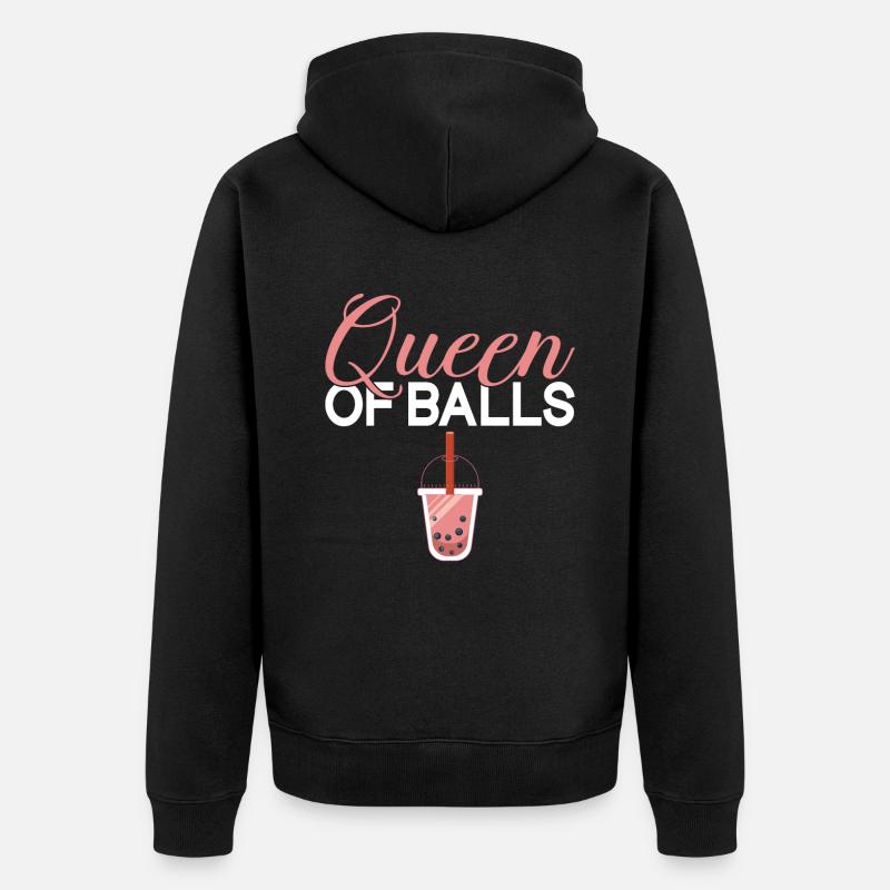 Bubble Tea Lover Cadeau - Veste à capuche bio Premium Unisexe - noir