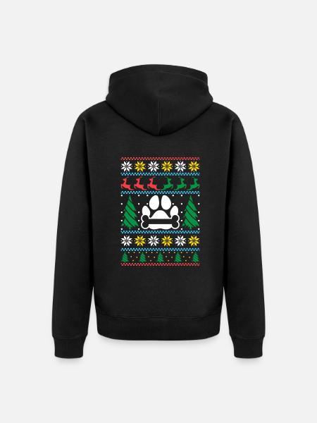 Dog Owner Gift Dog Lover - Unisex Premium Organic Zip Hoodie - black