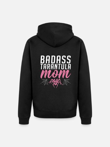 Spider Lover Gifts - Unisex Premium Organic Zip Hoodie - black