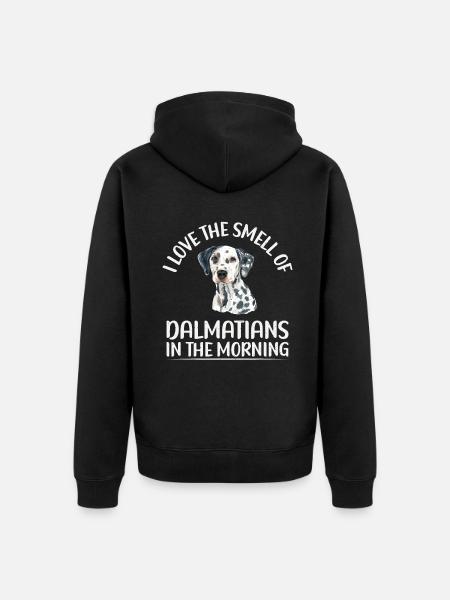 Gifts for Dalmatian Lovers - Unisex Premium Bio Zip Hoodie - Schwarz