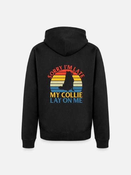 Cadeaux Collie - Veste à capuche bio Premium Unisexe - noir