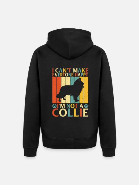 Cadeaux Collie - Veste à capuche bio Premium Unisexe - noir