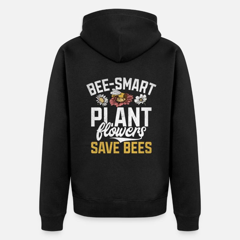 Cadeaux abeille - Veste à capuche bio Premium Unisexe - noir