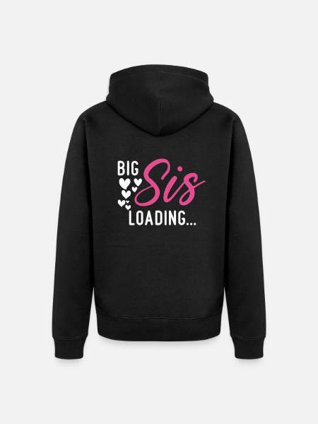 Sister Gifts - Unisex Premium Organic Zip Hoodie - black