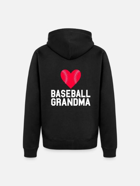 Grandma Gifts - Unisex Premium Bio Zip Hoodie - Schwarz