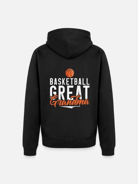 Great Grandma Gifts - Unisex Premium Organic Zip Hoodie - black