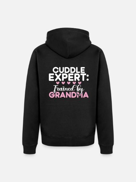 Granddaughter Gifts - Unisex Premium Organic Zip Hoodie - black