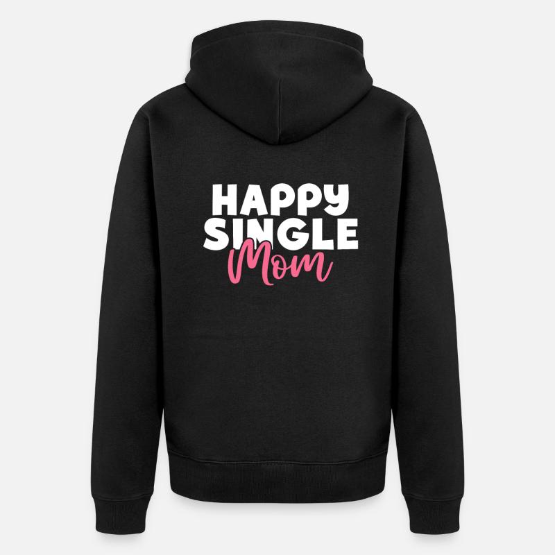 Cadeau unique - Veste à capuche bio Premium Unisexe - noir
