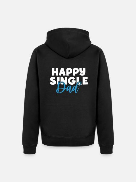 Single Gift - Unisex Premium Organic Zip Hoodie - black