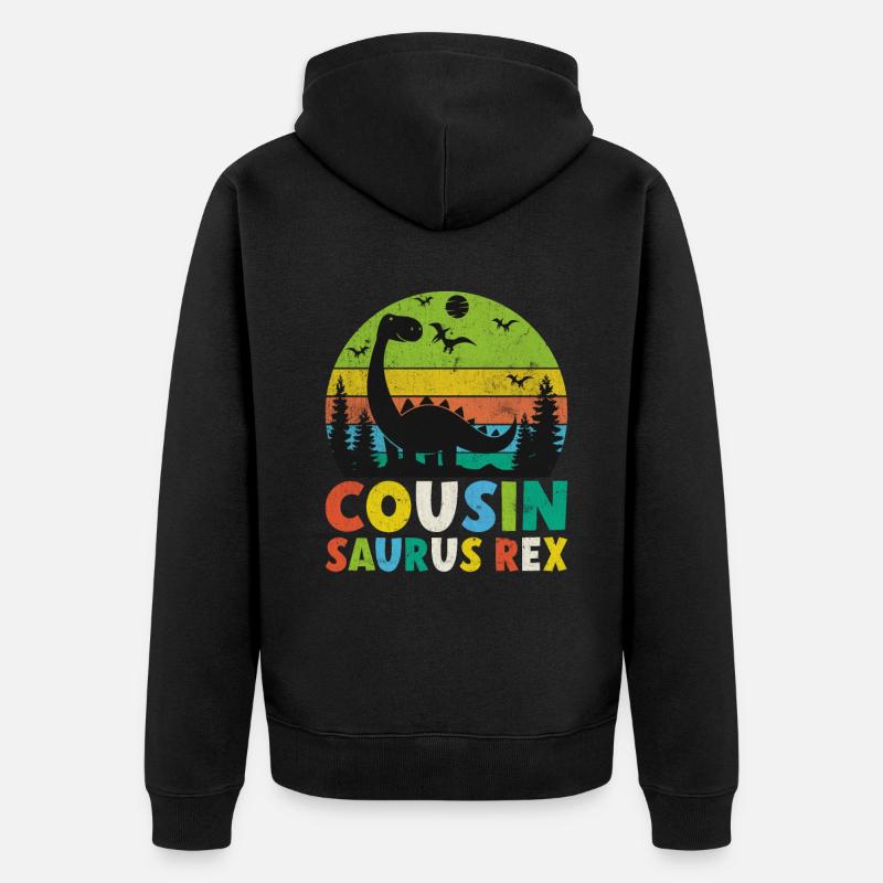 Cadeaux Cousin - Veste à capuche bio Premium Unisexe - noir