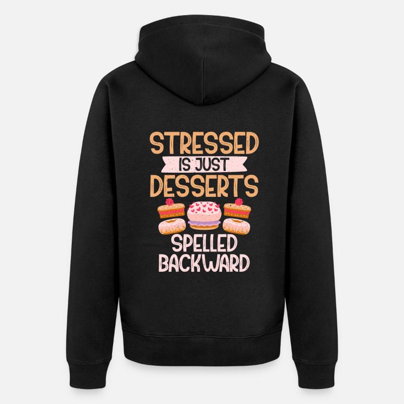Cadeau de bonbons - Veste à capuche bio Premium Unisexe - noir