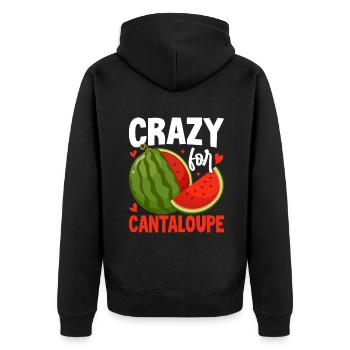 Melon Poison - Veste à capuche bio Premium Unisexe - noir - Dos - Nico (187cm)
