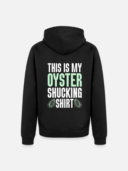 Oyster Gifts - Unisex Premium Bio Zip Hoodie - Schwarz