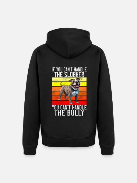 Cadeaux American Bully - Veste à capuche bio Premium Unisexe - noir